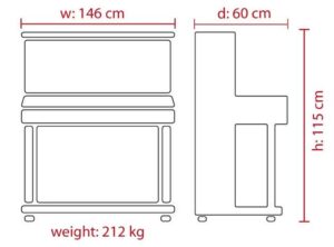 Feurich modell 115